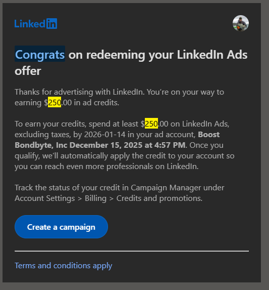 I Spent $250 on LinkedIn Ads. Here’s What I Actually Got.