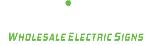 Illumiletter Wholesale Electric Signs logo, white version