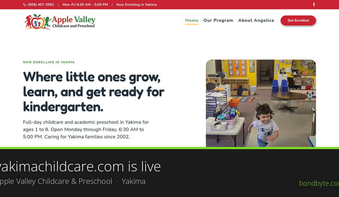 Apple Valley Childcare Is Online