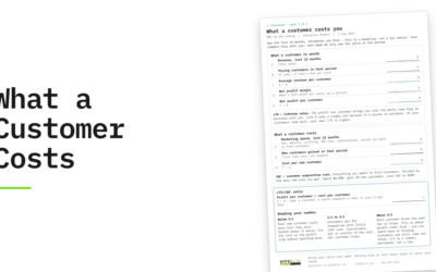 What a Customer Costs You